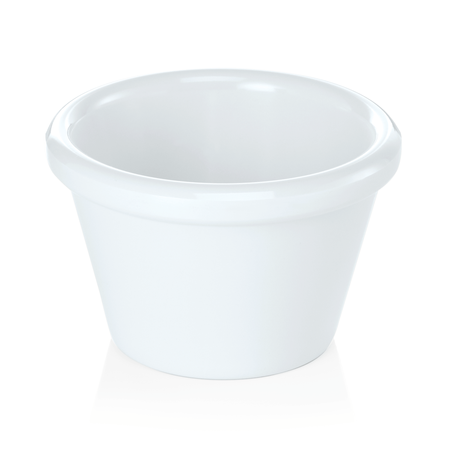 Dipschale Set, glatter Rand, 50 ml, Ø 7 cm, Set á 12 Stück, Melamin 