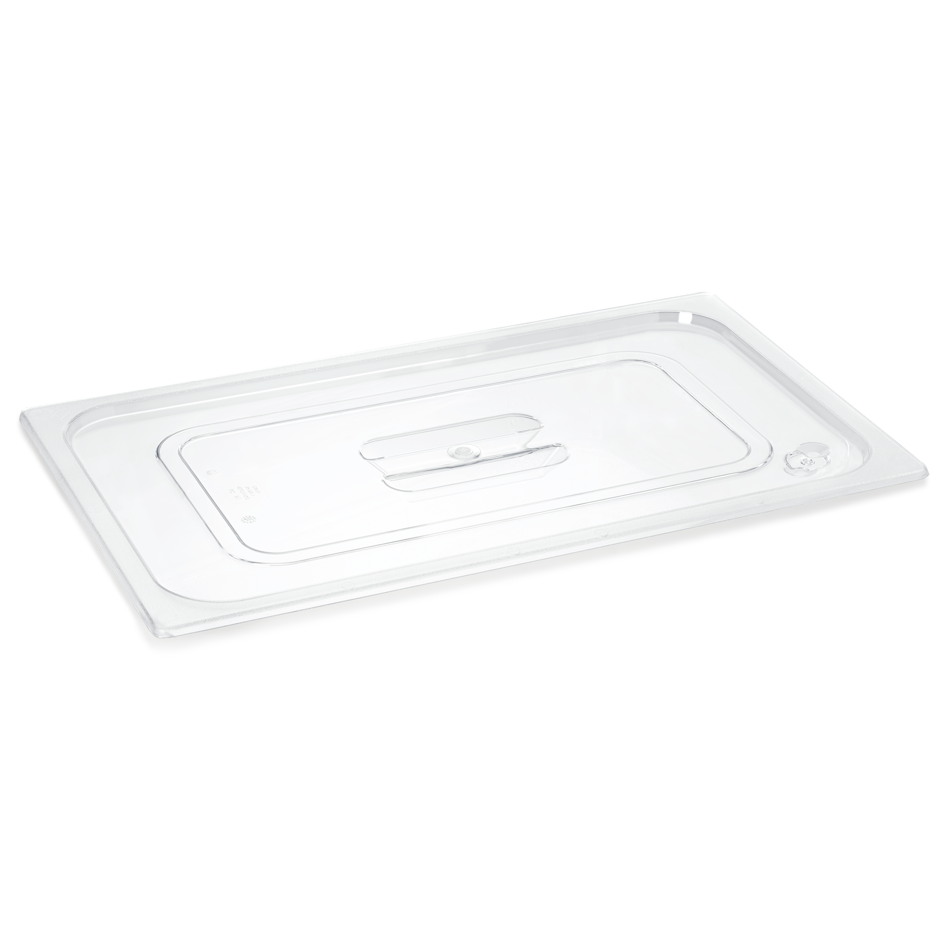 GN Deckel 1/1 GN 96 Black, Transparent, Polycarbonat 