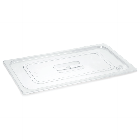GN Deckel 1/1 GN 96 Black, Transparent, Polycarbonat 