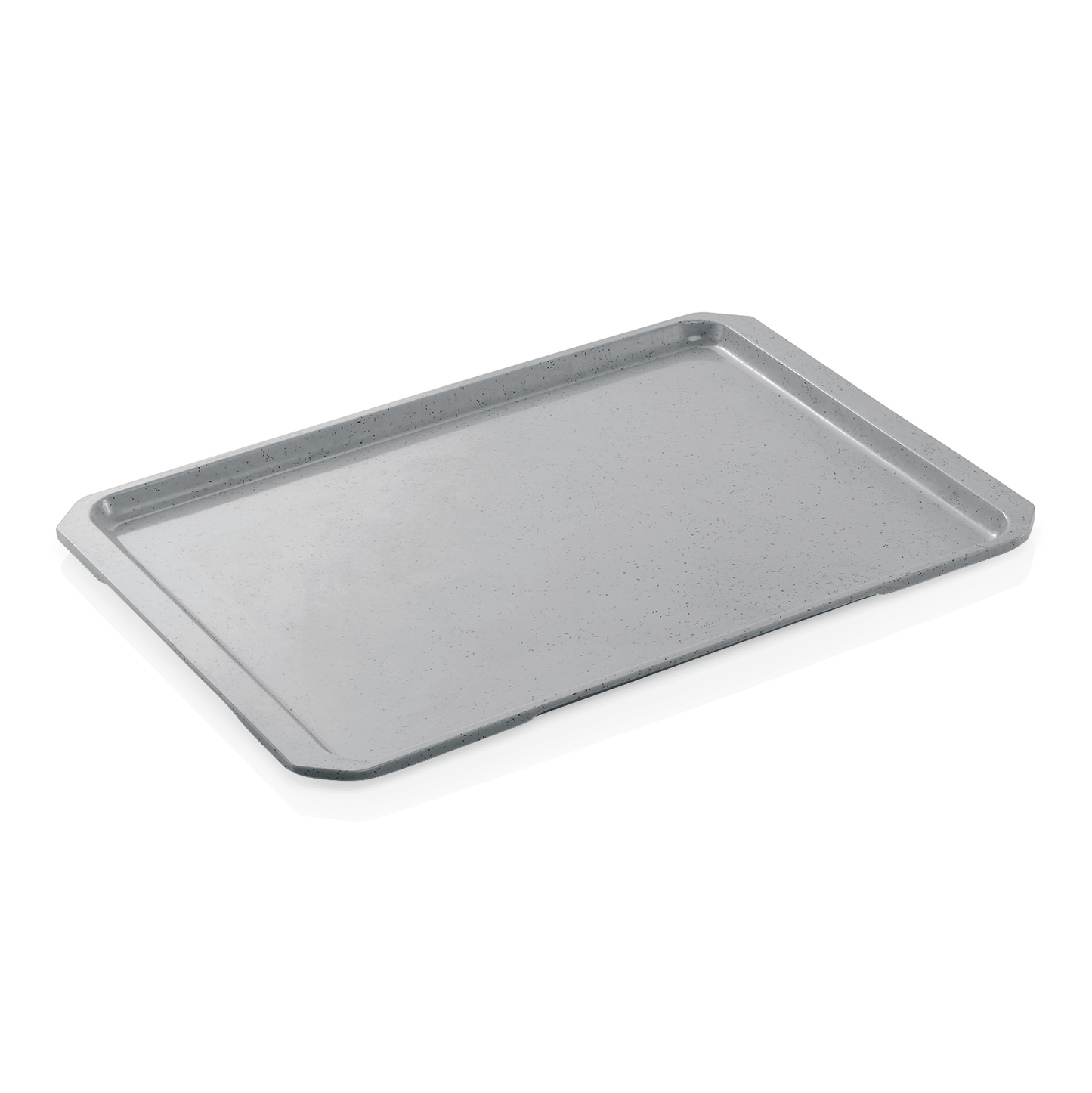 Systemtablett Tray 96, 46 x 35,5 cm, granitgrau, Polyesterfaserstoff 