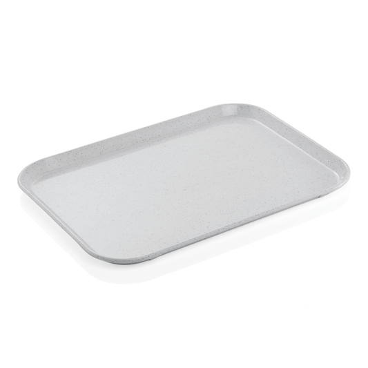 Tablett Tray 97, 45,5 x 35,5 cm, hellgrau, Polyesterfaserstoff 