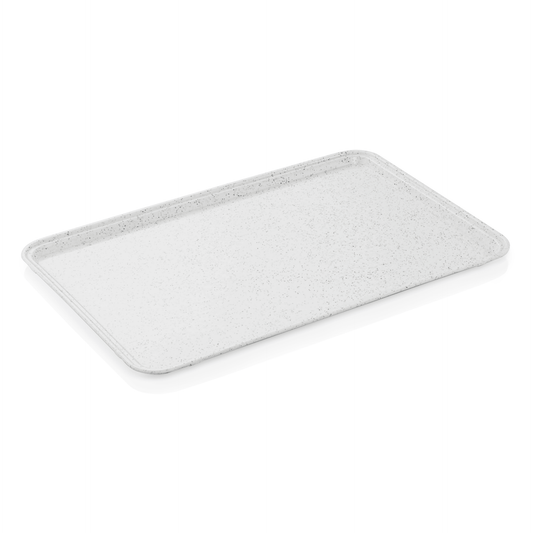 EN Tablett Tray 97, 53 x 37 cm, hellgrau, Polyesterfaserstoff 