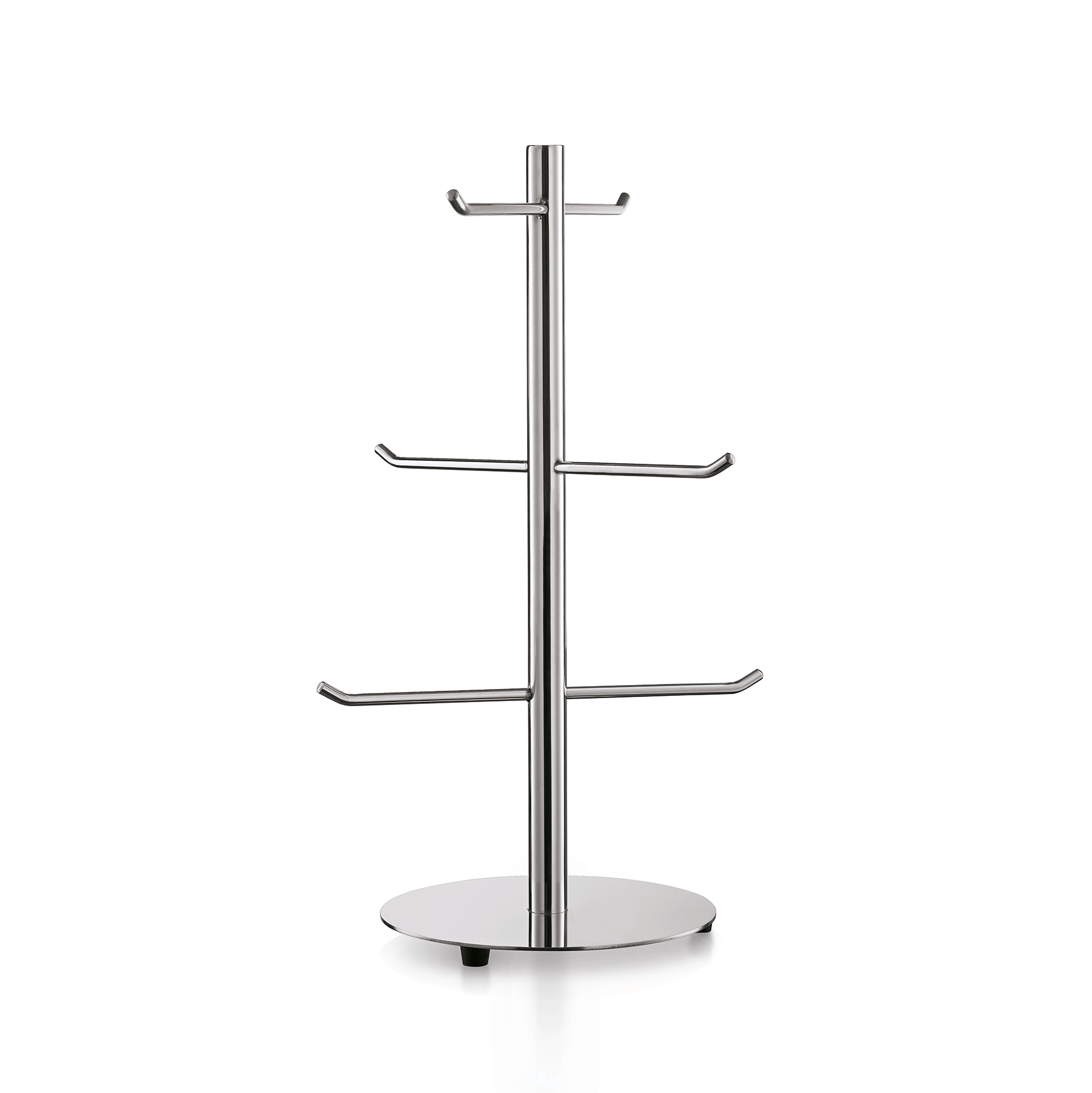 Brezel-/Wurstständer, 6 armig, 51 cm, Ø 22 cm, Chromnickelstahl 