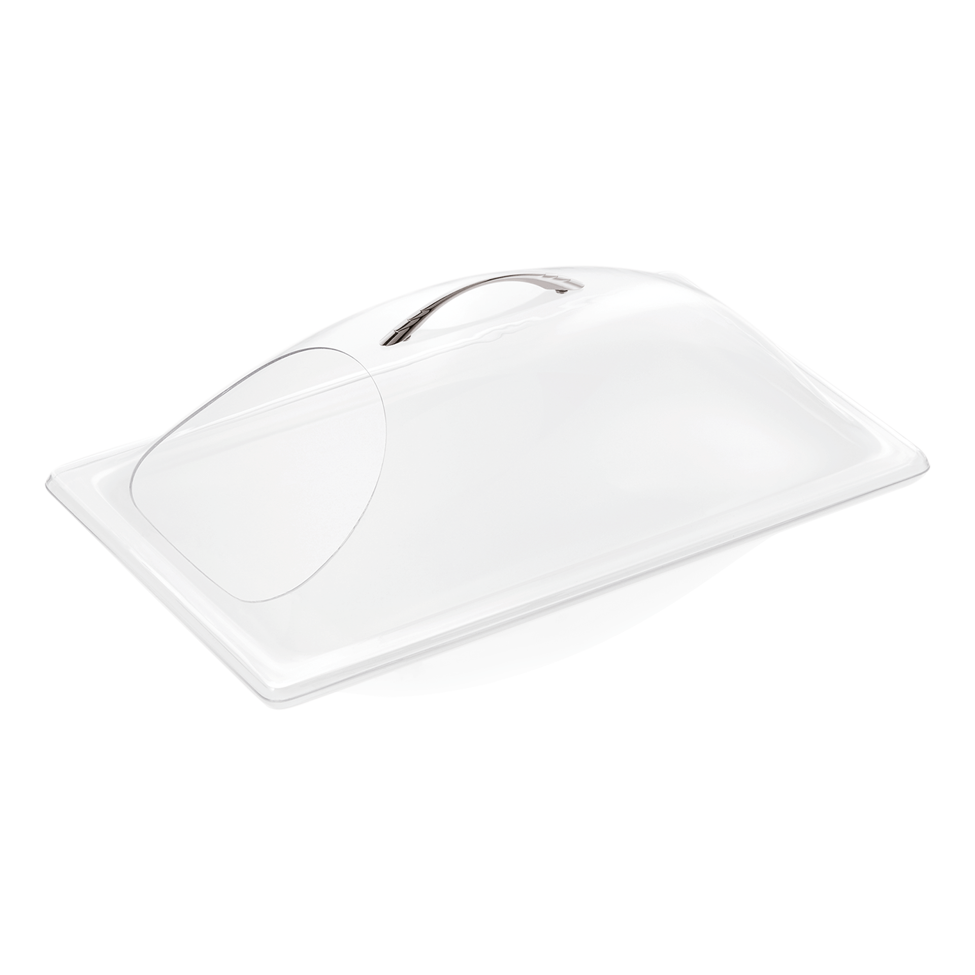 Kuppelhaube GN 1/1, Seitenausschnitt, Polycarbonat 
