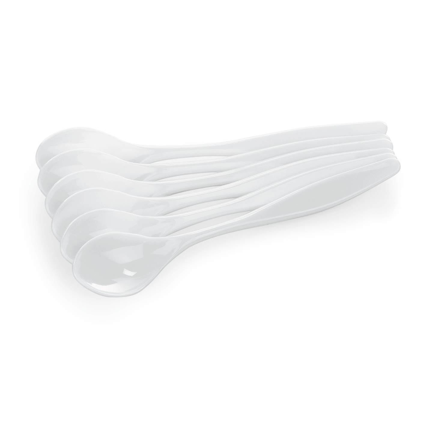 Eierlöffel Set, 14 cm, Set á 6 Stück, Polystyrol  