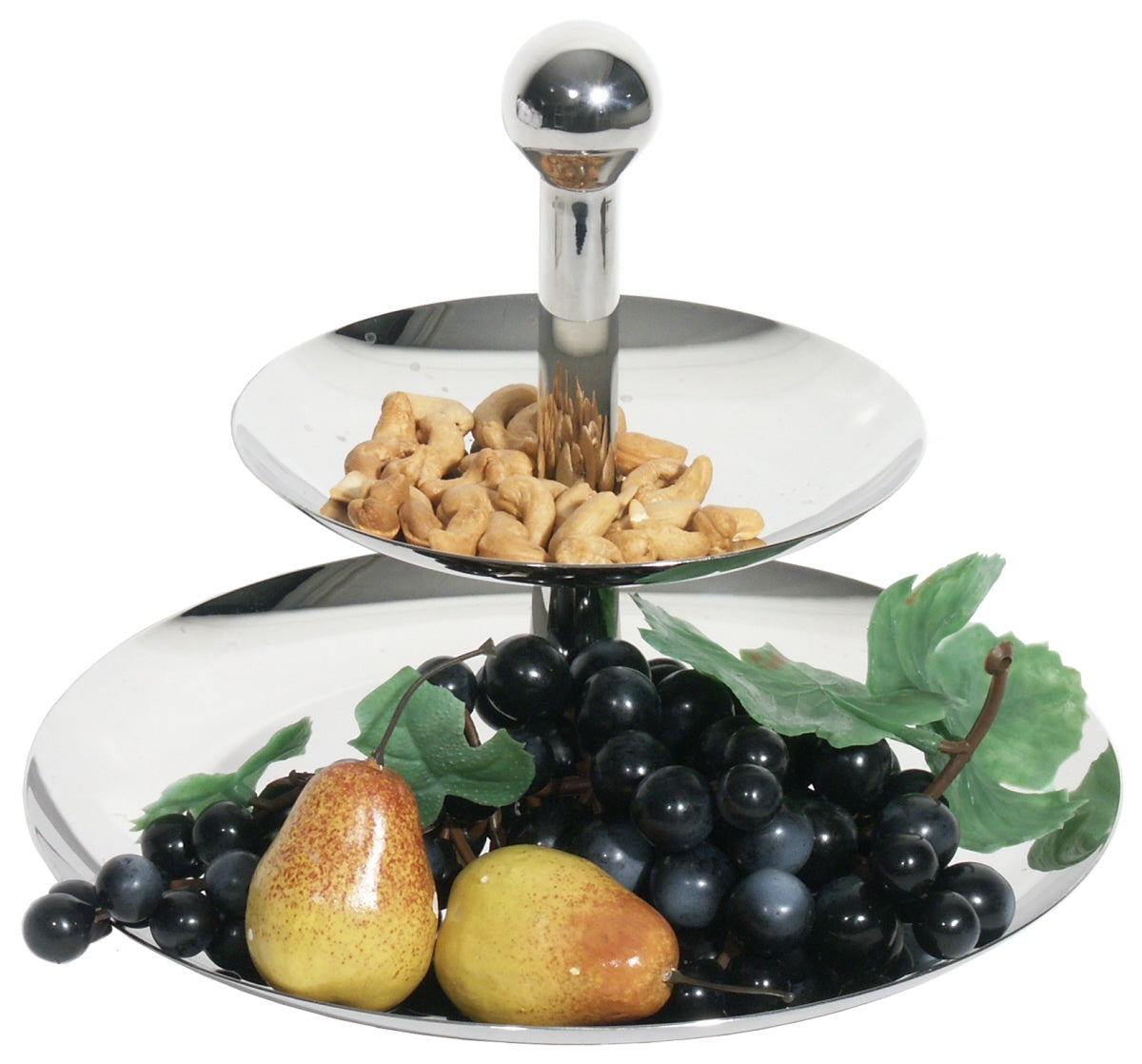 Schalen-Etagere, Edelstahl, Größe wählbar