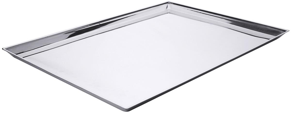 Auslagetablett, Edelstahl 18/10, Größe wählbar