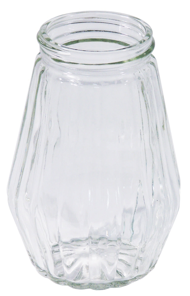 Ersatzglas zu Zuckerstreuer 150 ml, geriffeltem Pressglas, Größe wählbar