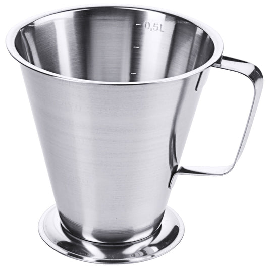 Messbecher mit Fuß 0,5 l