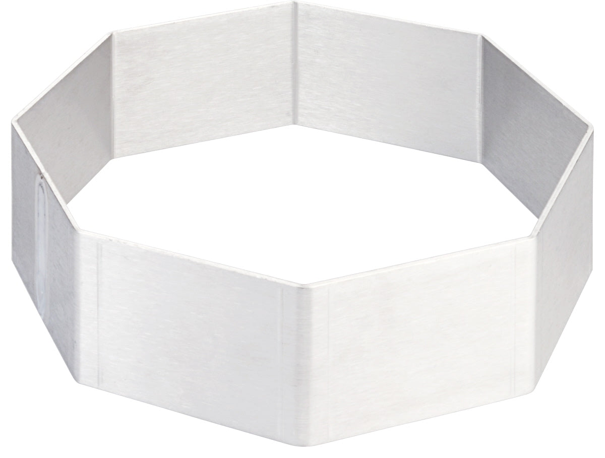 Tortenring, achteckig 16 cm