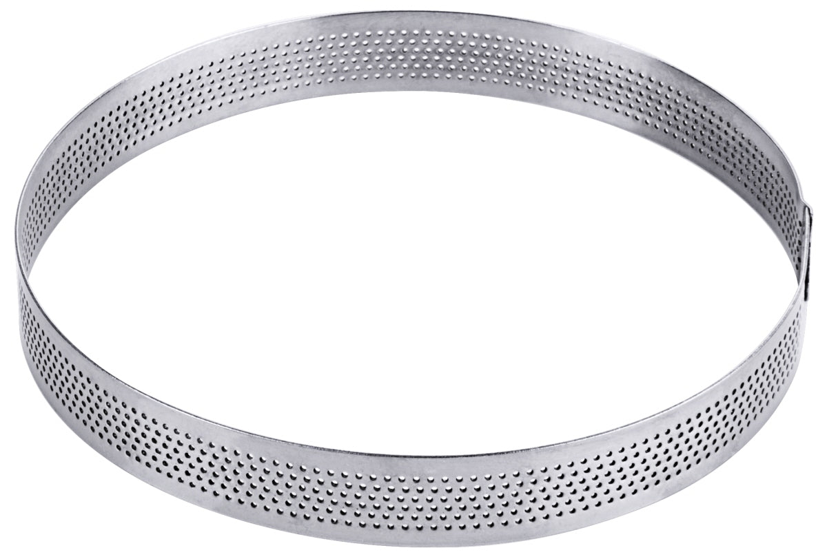 Tortenbodenring, rund, perforiert 15 cm