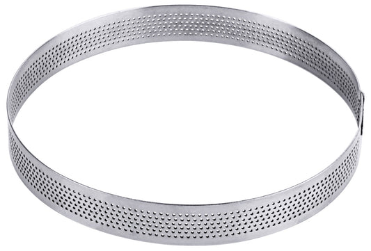 Tortenbodenring, rund, perforiert 15 cm