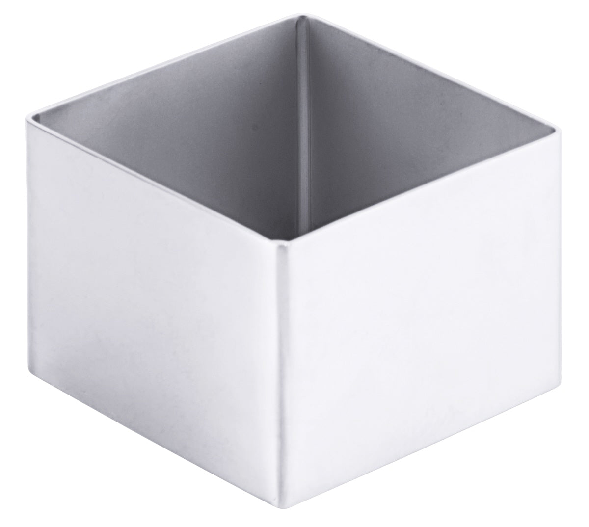 Schaumspeisenform, rechteckig, Edelstahl 18/10, Größe wählbar