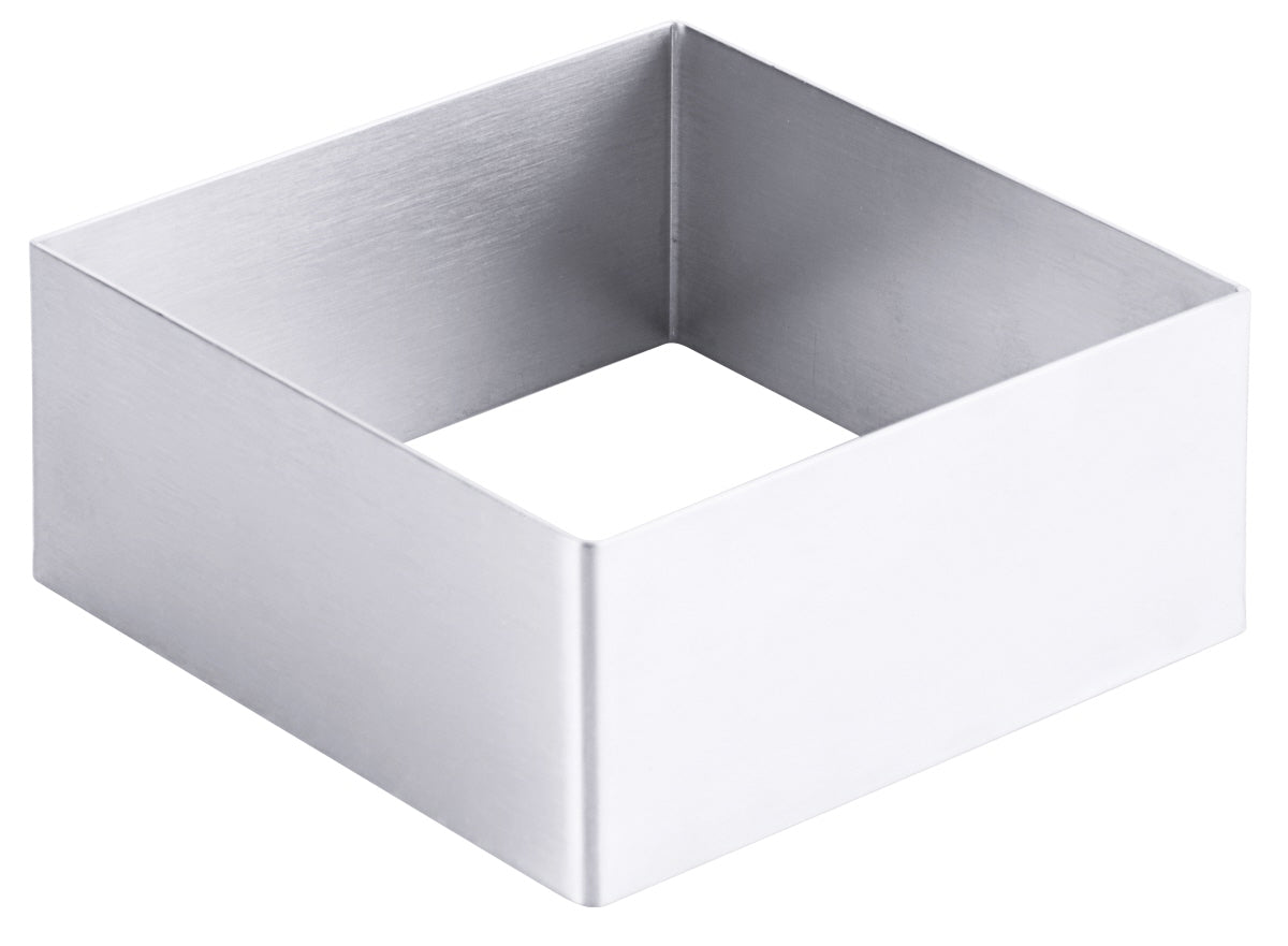 Schaumspeisenform, rechteckig, Edelstahl 18/10, Größe wählbar