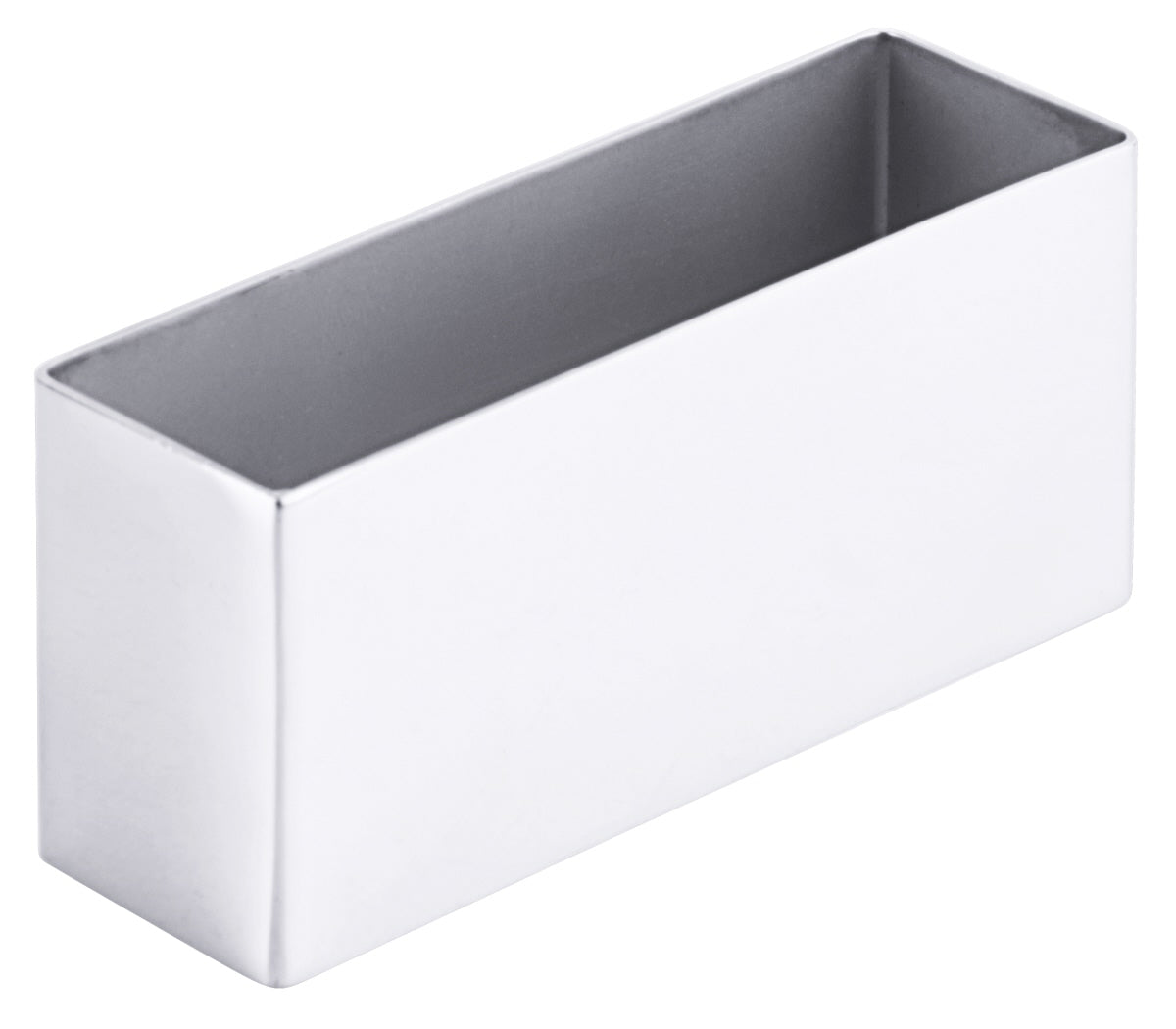 Schaumspeisenform, rechteckig, Edelstahl 18/10, Größe wählbar