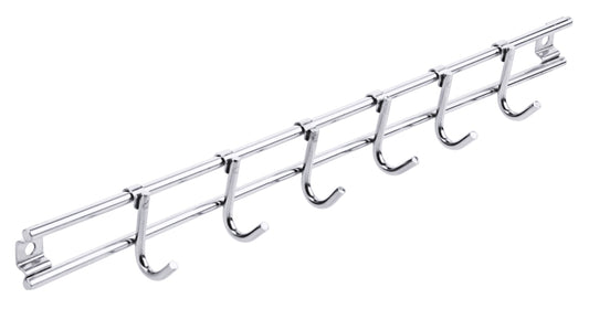 Hängeleiste mit 6 Haken