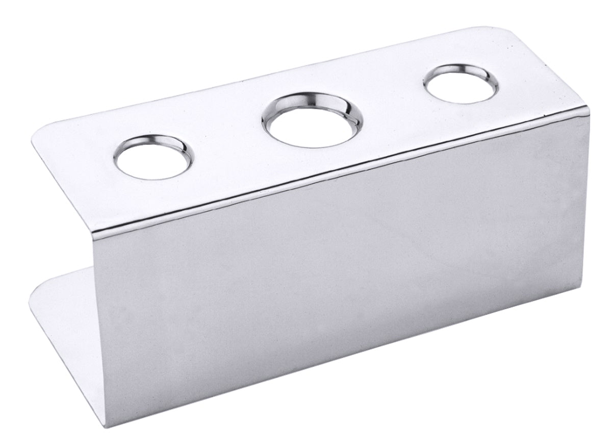 Eishörnchenständer mit zwei Löchern (33 mm), Edelstahl 18/10, Größe wählbar