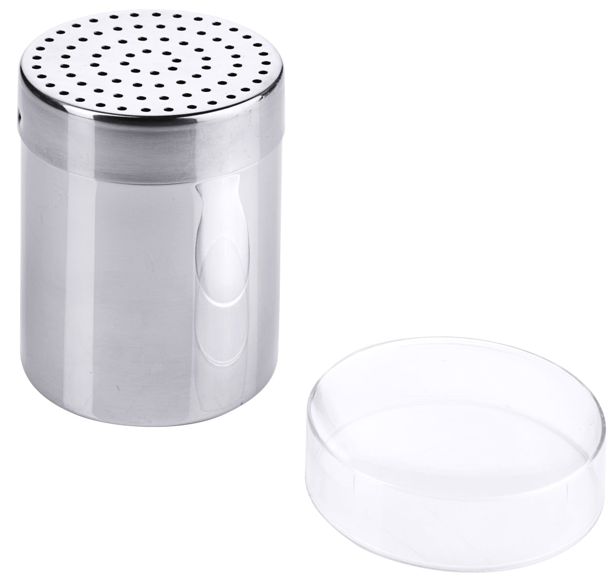Gewürzdose/Streuer mit 1 mm Lochung, Edelstahl 18/10, Größe wählbar