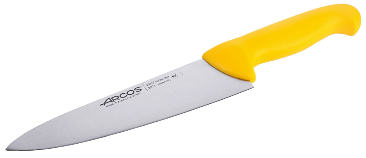 Kochmesser HACCP gelb / 18 cm