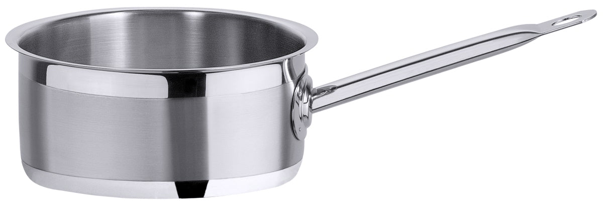 Stielkasserolle, niedrig 16 cm