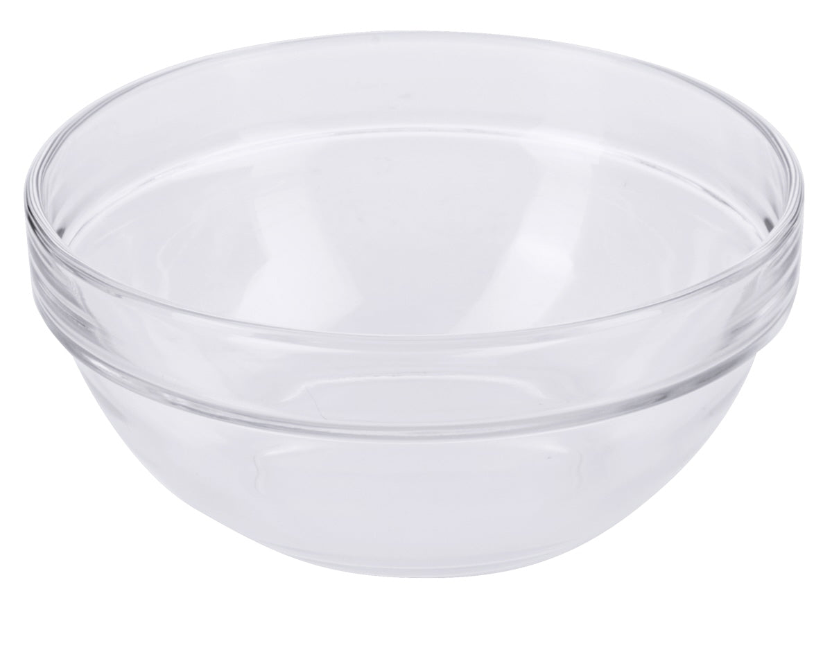 Glasschale, klarem gehärteten Glas, Größe wählbar