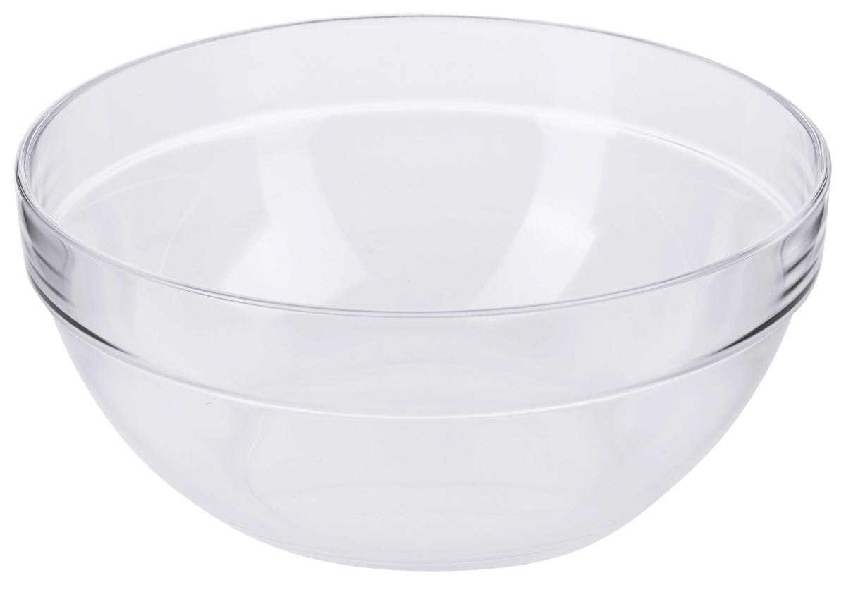 Glasschale, klarem gehärteten Glas, Größe wählbar