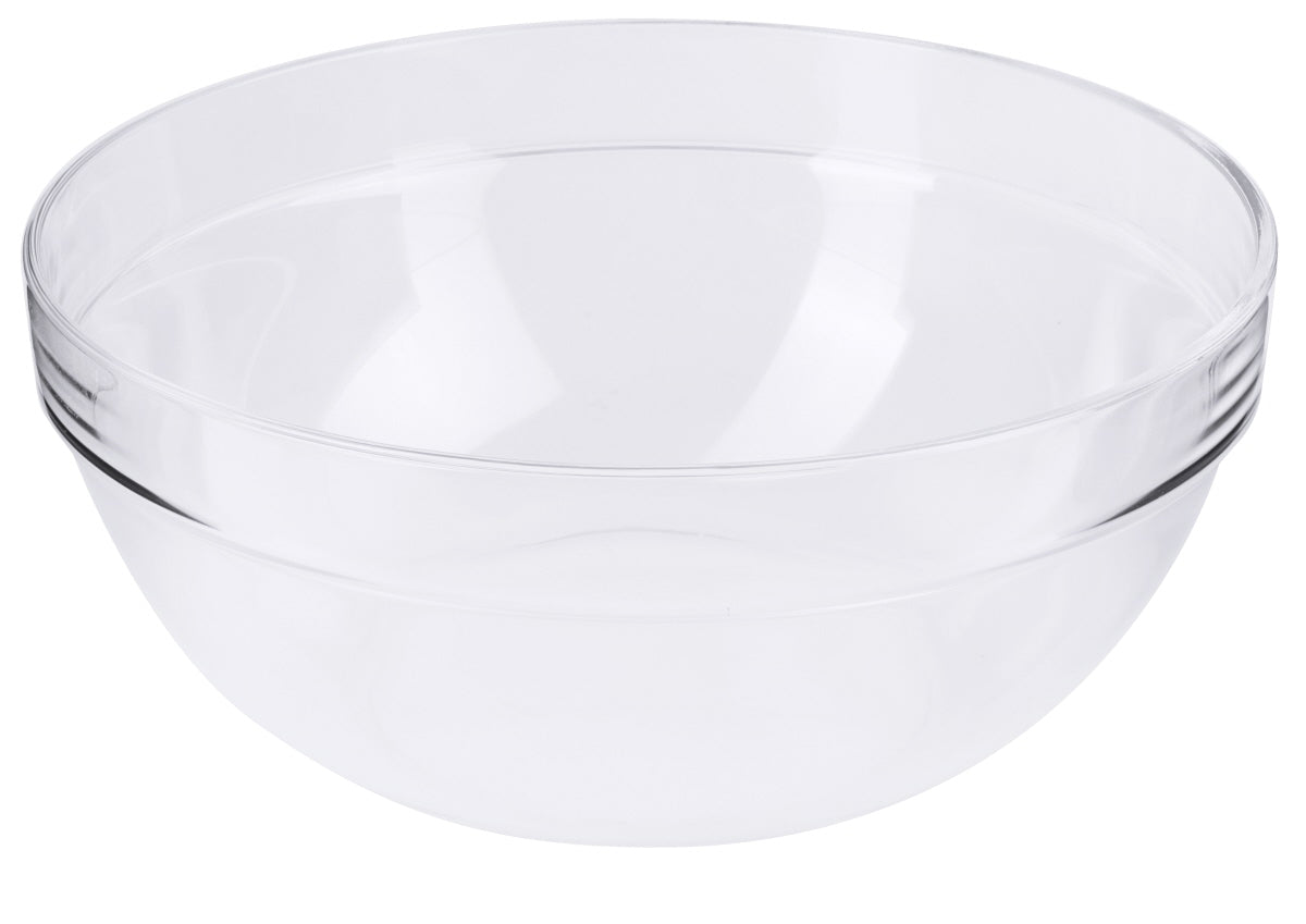 Glasschale, klarem gehärteten Glas, Größe wählbar