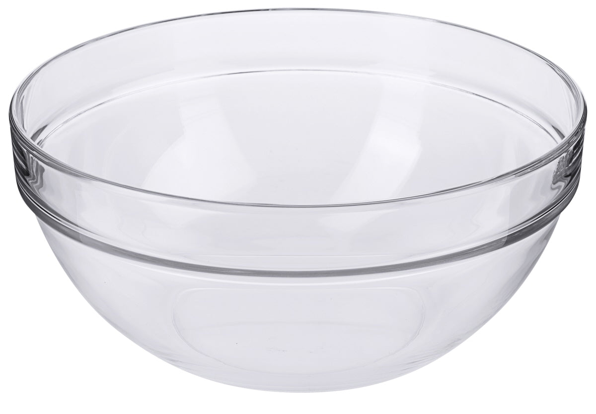 Glasschale, klarem gehärteten Glas, Größe wählbar