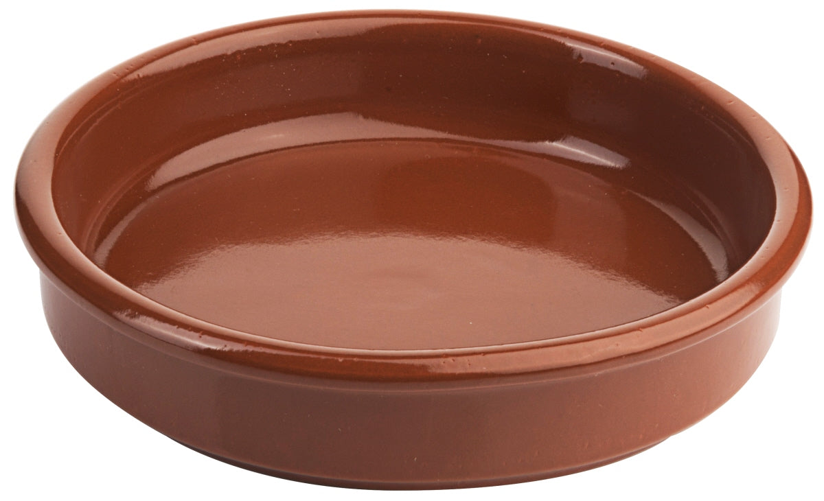 Tapasschale, emaillierter Terracotta, Größe wählbar