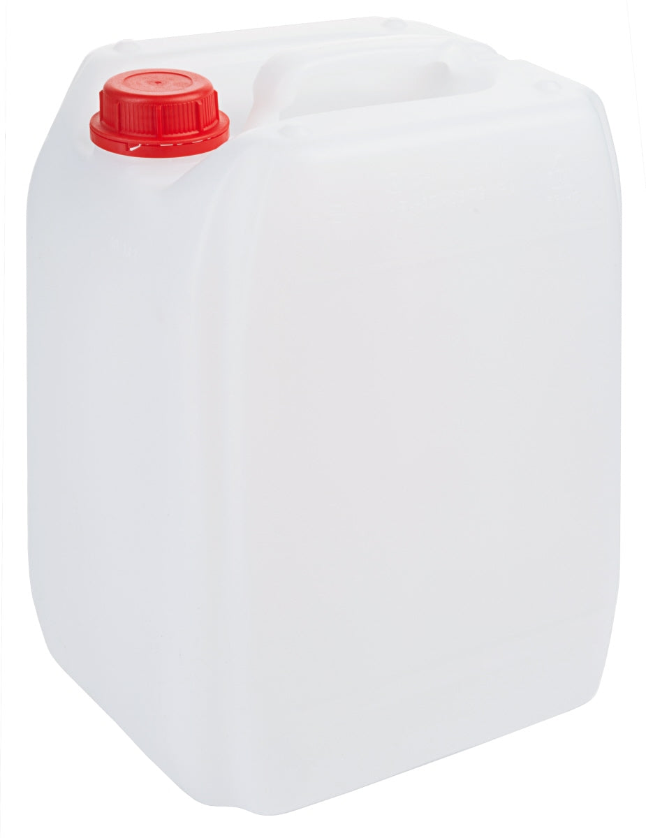 Wasserkanister, weißem Polyethylen, Größe wählbar