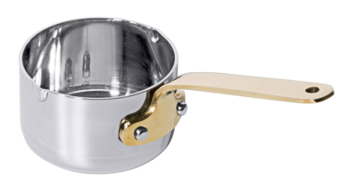 Stielkasserolle, flach 5 cm