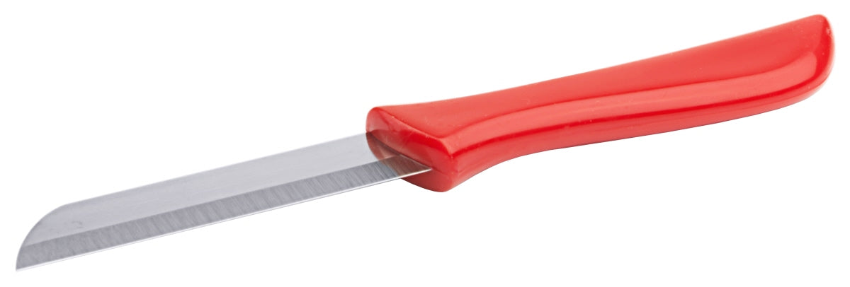 Küchenmesser, glatt rot
