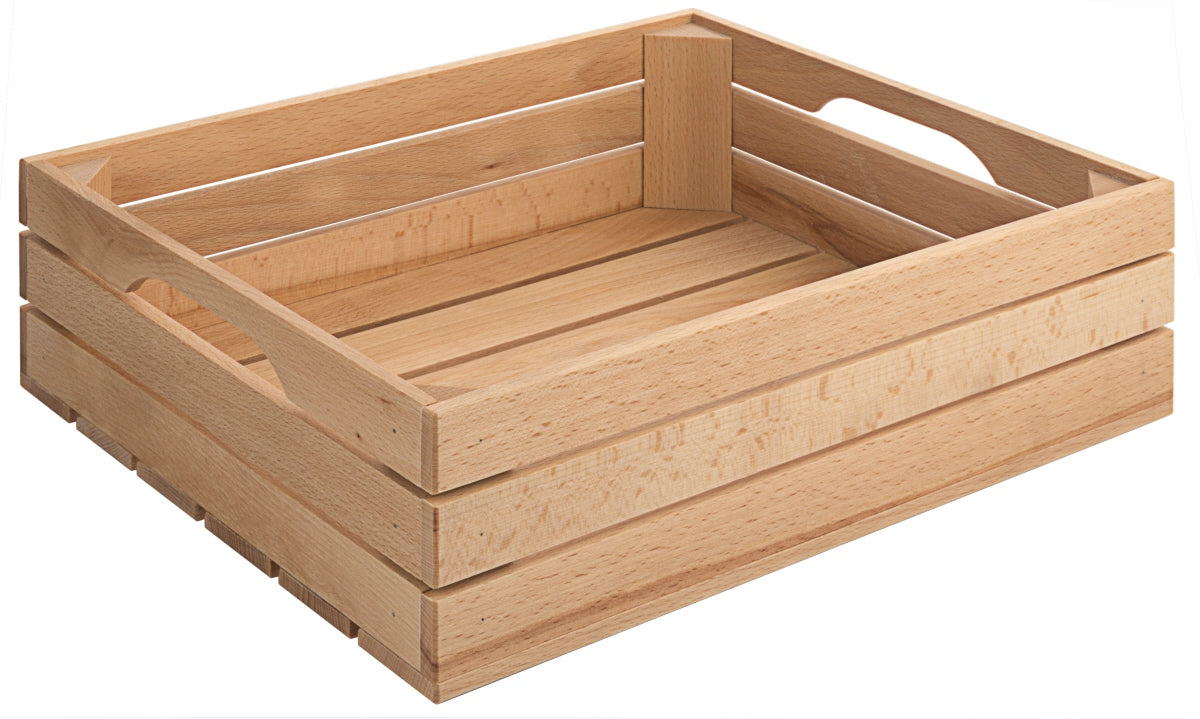 Holzkasten GN, lackiertem Buchenholz, Größe wählbar