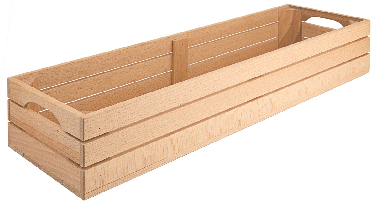Holzkasten GN, lackiertem Buchenholz, Größe wählbar