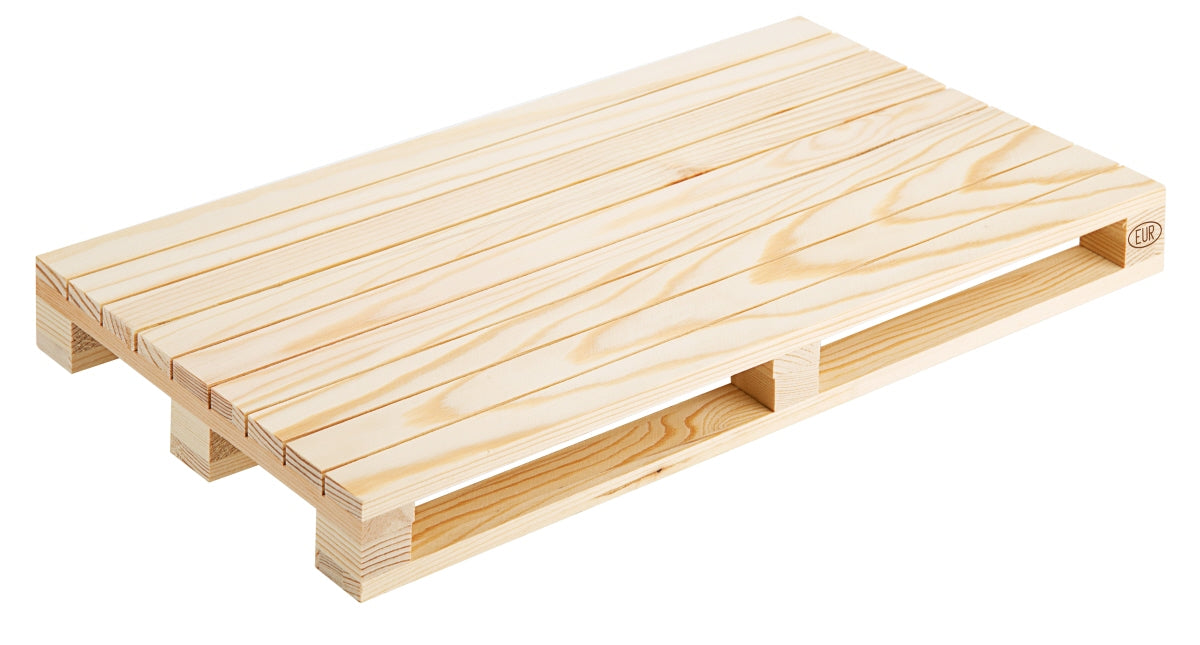 Mini-Holzpalette, natur, unbehandeltem Holz, Größe wählbar