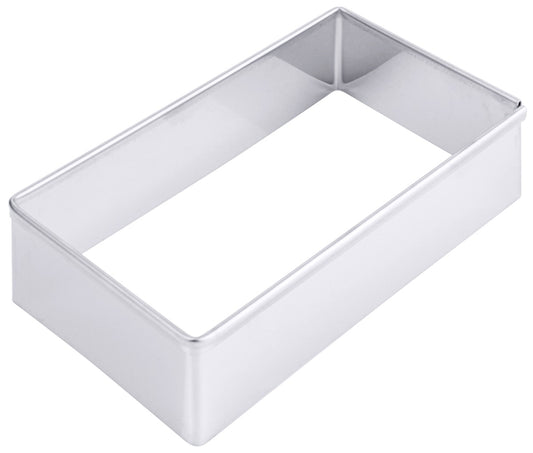 Ausstecher, rechteckig, glatt 8,5 cm