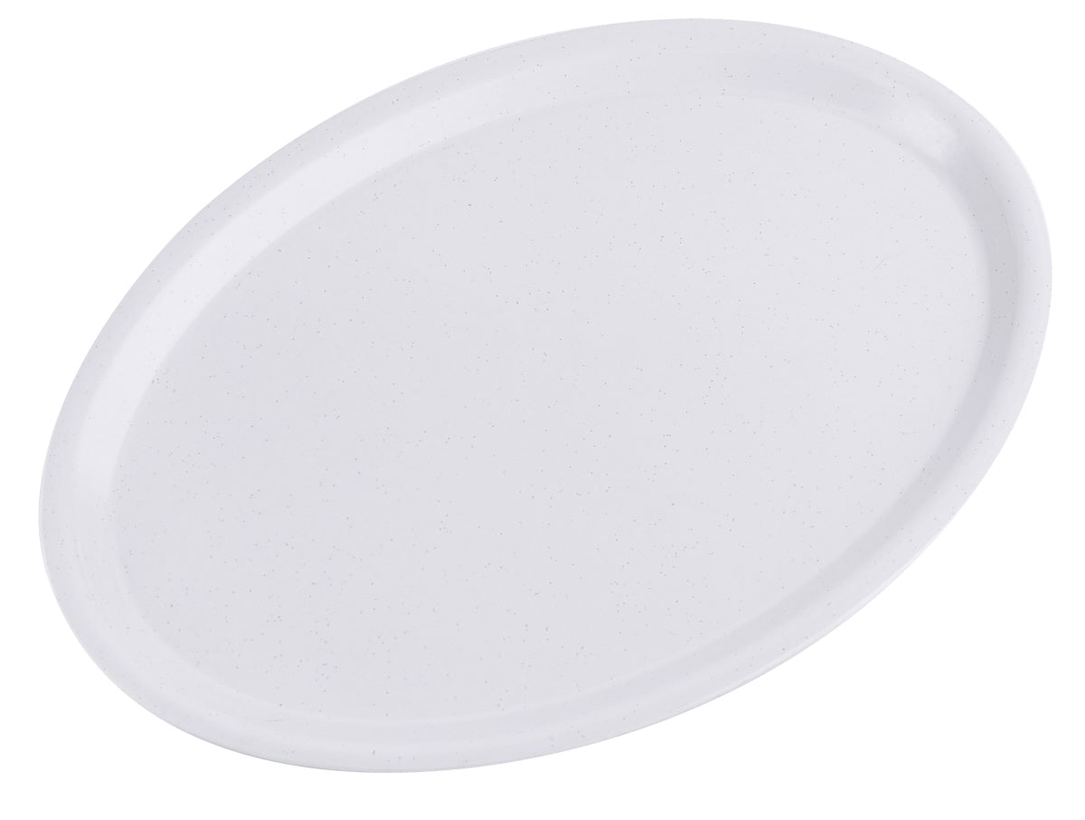 Serviertablett, oval, nicht rutschfest