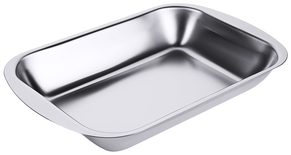 Schale, rechteckig, Edelstahl 18/10, Größe wählbar
