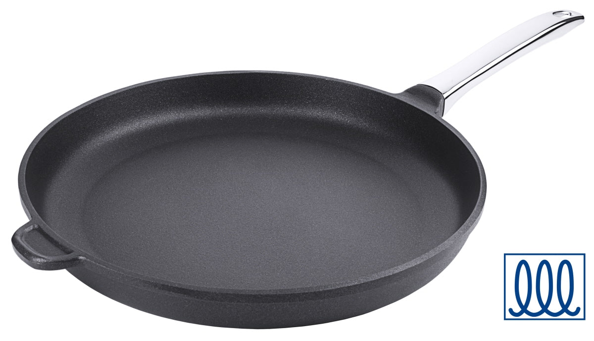 Bratpfanne, Aluguss, Induktion, handgegossenem Aluminium-Kokillenguss, Größe wählbar