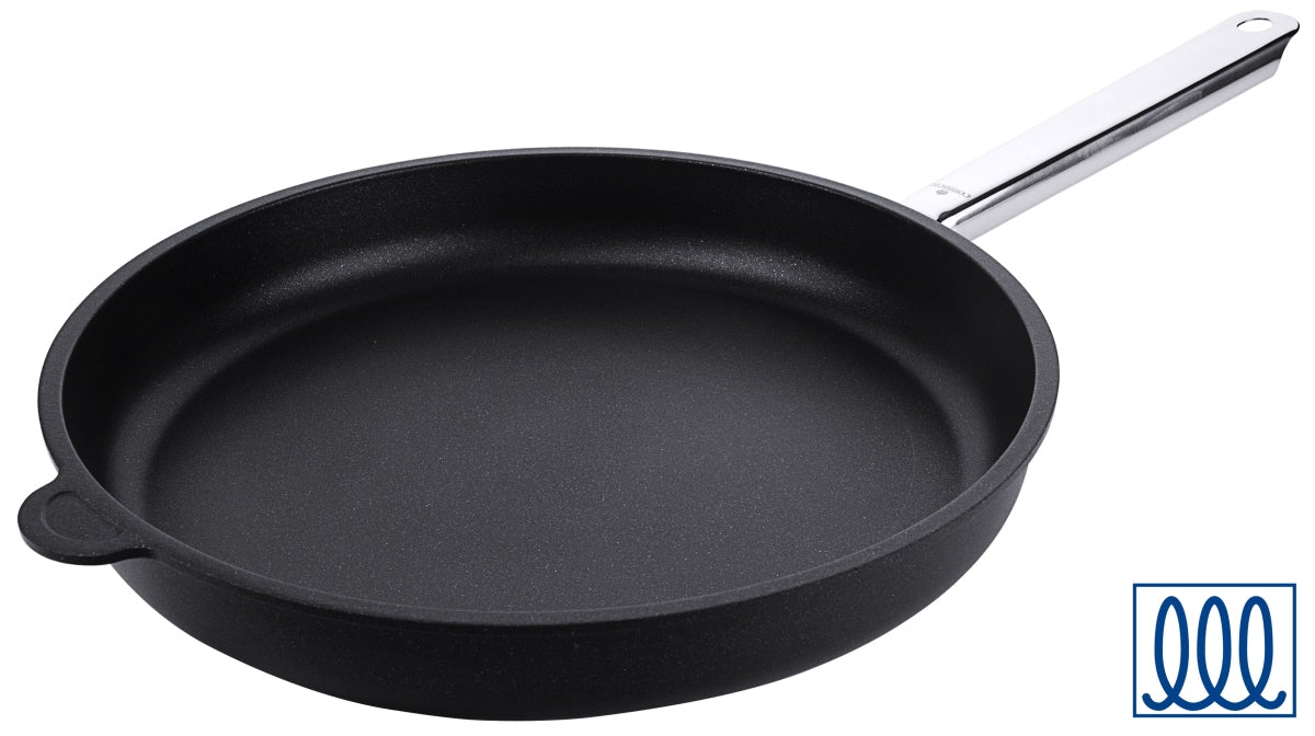 Bratpfanne, Aluguss, Induktion, handgegossenem Aluminium-Kokillenguss, Größe wählbar