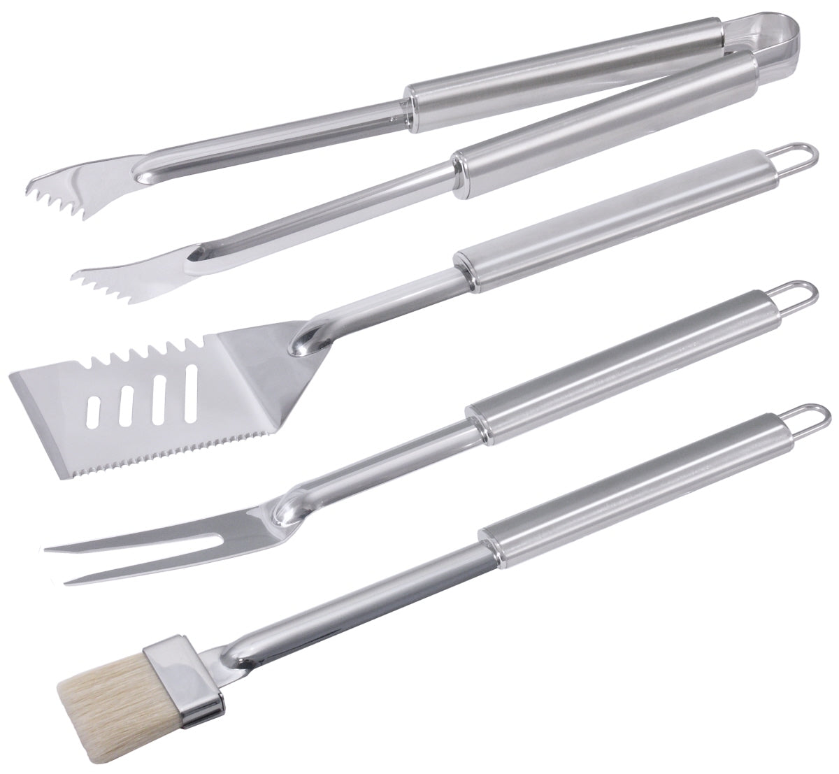 Grill-Set, 4-teilig 42 cm - 45 cm