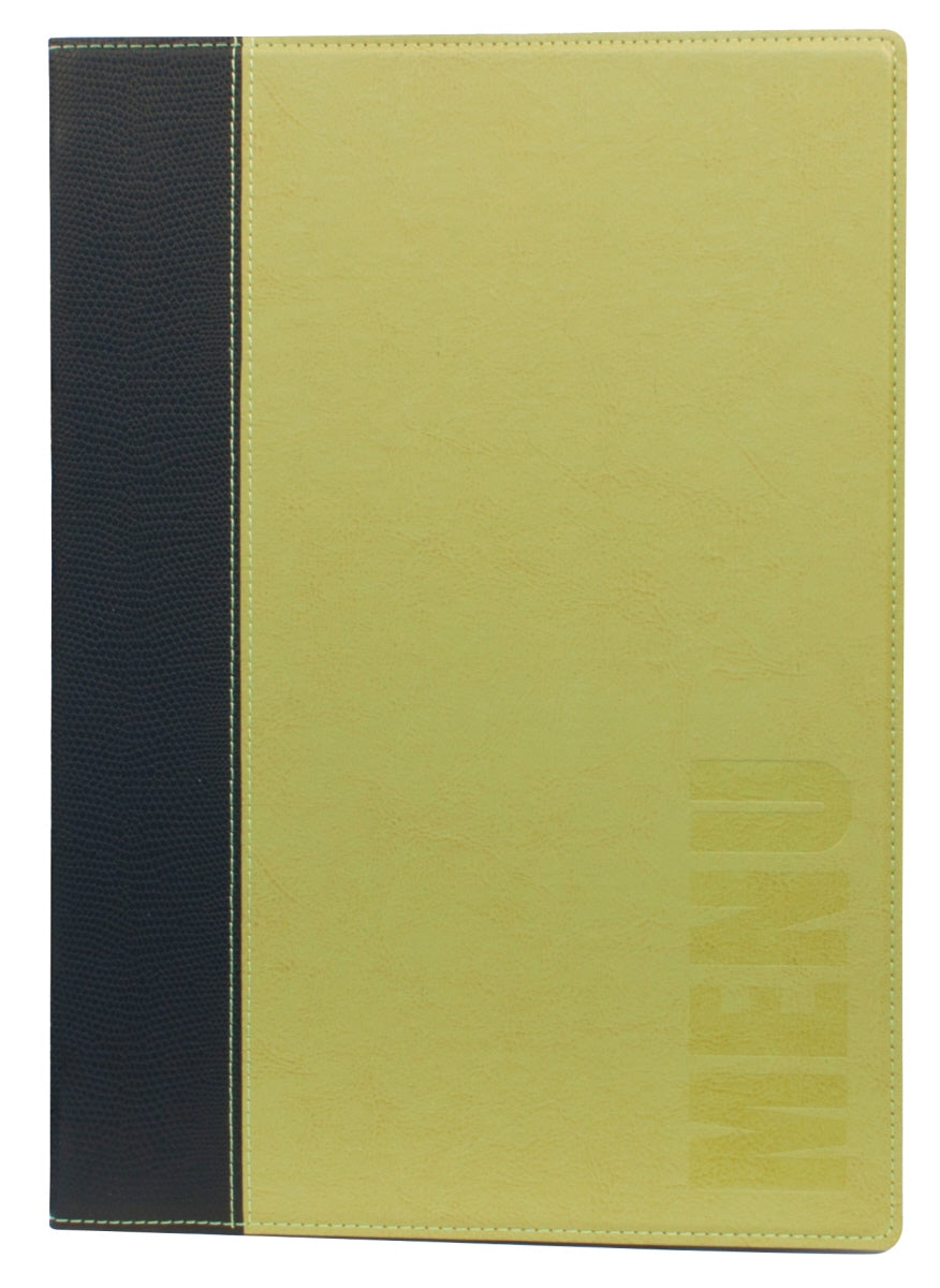 Speisekartenmappe, feinem Kunstleder, Größe wählbar