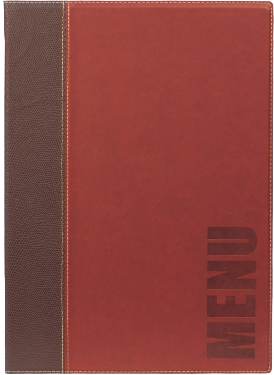 Speisekartenmappe, feinem Kunstleder, Größe wählbar