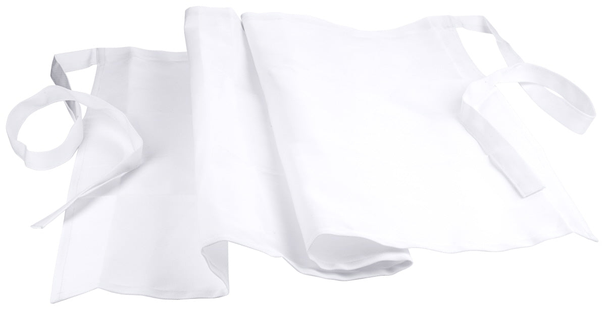 Bistro-Schürze / Vorbinder, 50% Baumwolle / 50% Polyester, Größe wählbar