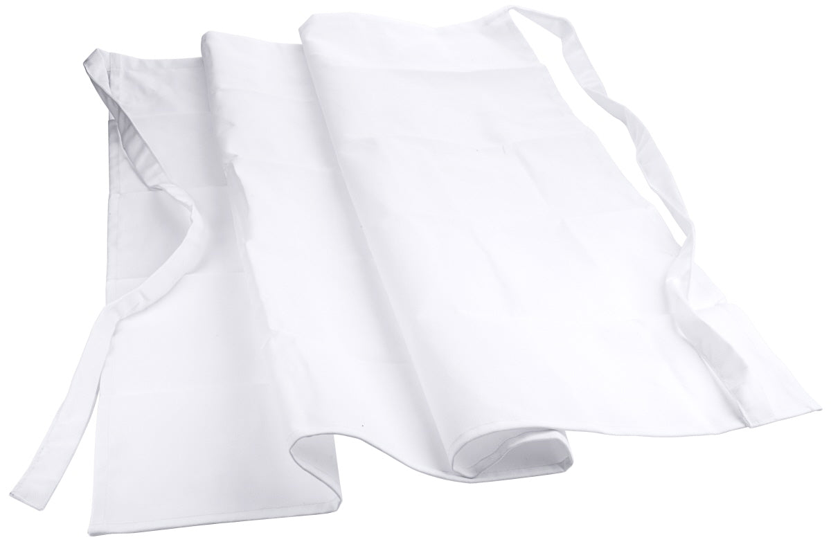 Bistro-Schürze / Vorbinder, 50% Baumwolle / 50% Polyester, Größe wählbar