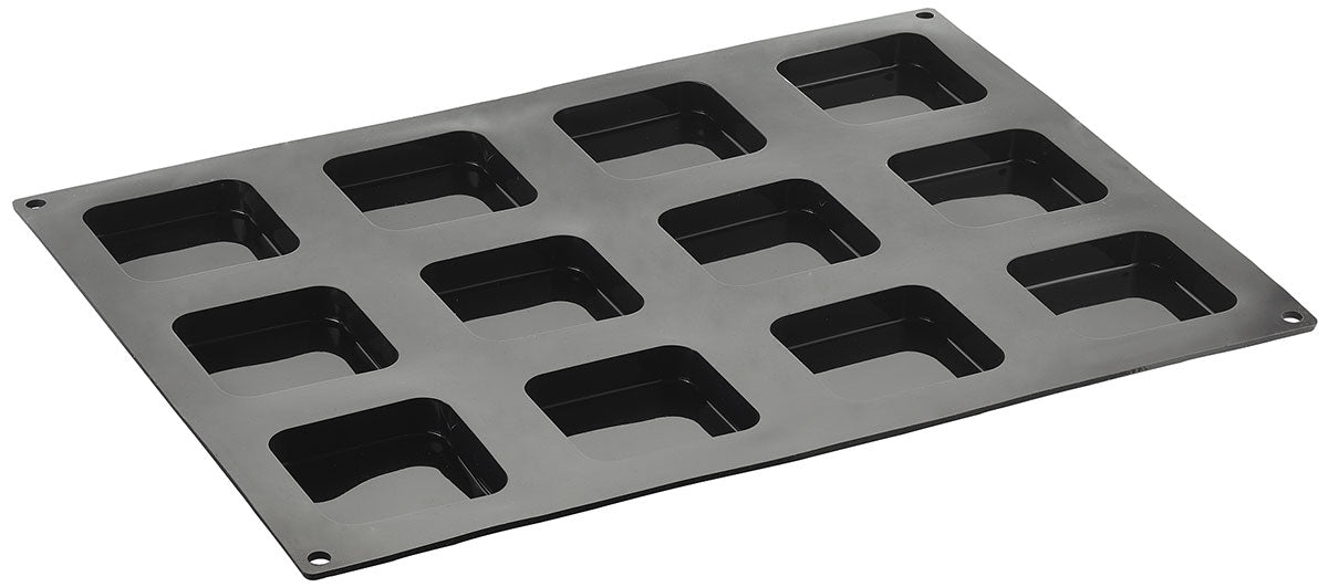 Silikon-Backmatte Quadrat 6,8 cm x 6,8 cm / 1,5 cm