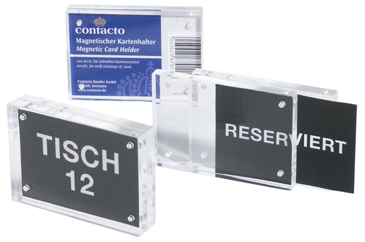 Kartenhalter, magnetisch