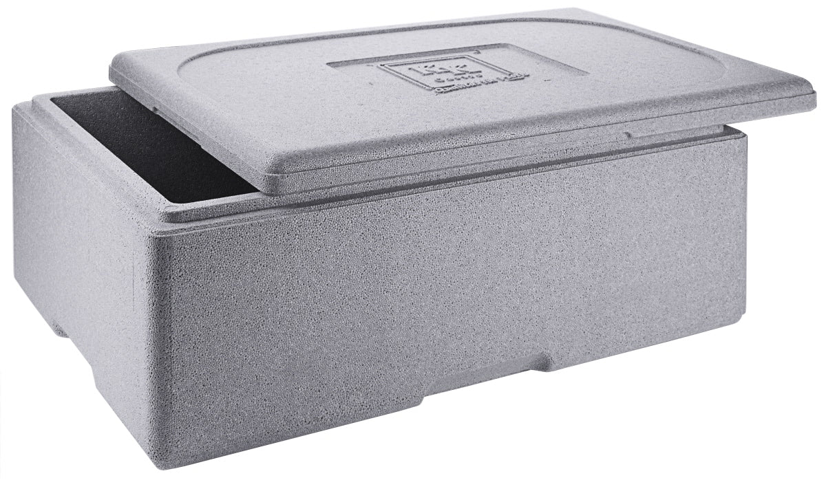 Thermobox GN 1/1, grauem EPS, Größe wählbar