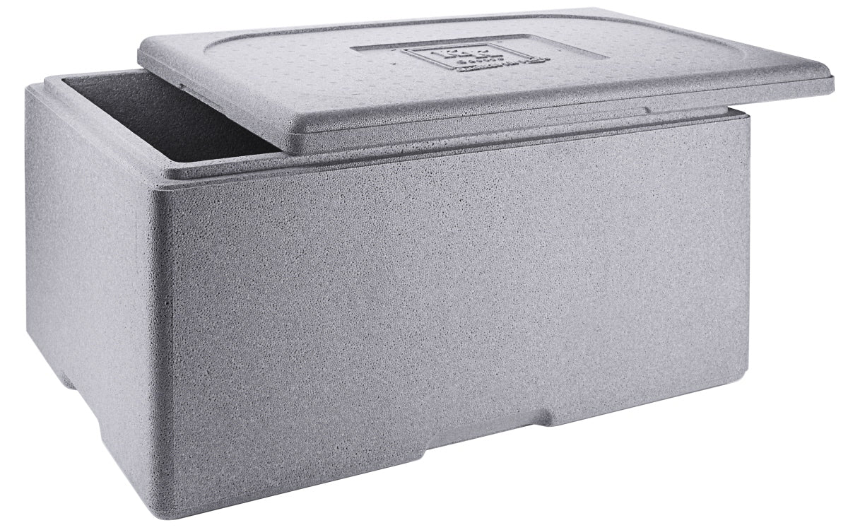Thermobox GN 1/1, grauem EPS, Größe wählbar