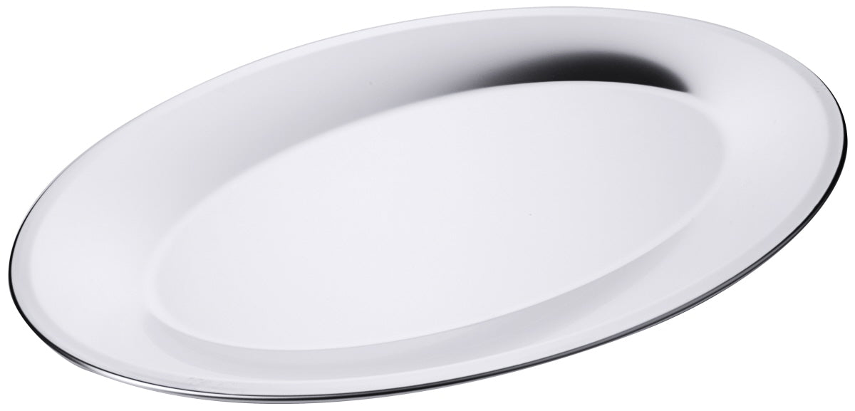 Buffet-Platte, oval, Edelstahl 18/10, Größe wählbar